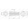 MONROE SP3725 - Ressort de suspension