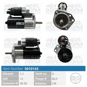 MEAT & DORIA 5010143 - Démarreur
