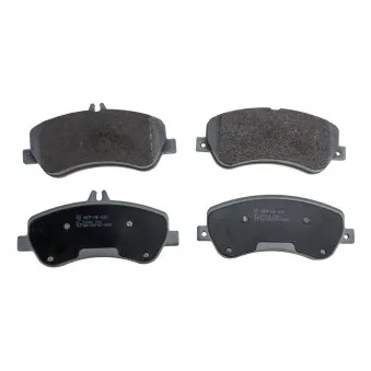 Jeu de 4 plaquettes de frein avant TEKNÖR OEM A0054206320