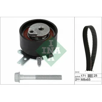 Kit de distribution INA 530 0729 10 pour DODGE NITRO 2.8 CRD - 177cv