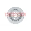 KAMOKA 1031099 - Jeu de 2 disques de frein arrière