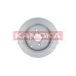 KAMOKA 103148 - Jeu de 2 disques de frein arrière