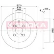KAMOKA 103149 - Jeu de 2 disques de frein arrière