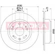 KAMOKA 103153 - Jeu de 2 disques de frein arrière