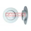 KAMOKA 103171 - Jeu de 2 disques de frein arrière