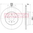 KAMOKA 103216 - Jeu de 2 disques de frein arrière
