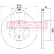 KAMOKA 103231 - Jeu de 2 disques de frein avant