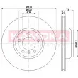 KAMOKA 103246 - Jeu de 2 disques de frein avant