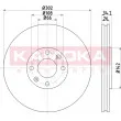 KAMOKA 103261 - Jeu de 2 disques de frein avant