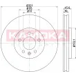 KAMOKA 103311 - Jeu de 2 disques de frein avant