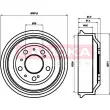 KAMOKA 104001 - Tambour de frein