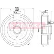 KAMOKA 104023 - Tambour de frein