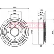 KAMOKA 104026 - Tambour de frein