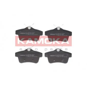 Jeu de 4 plaquettes de frein arrière KAMOKA OEM 425435