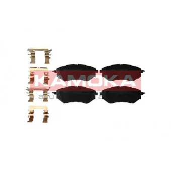 Jeu de 4 plaquettes de frein avant KAMOKA OEM 26296AJ010