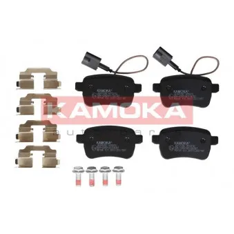 Jeu de 4 plaquettes de frein arrière KAMOKA OEM 77365357