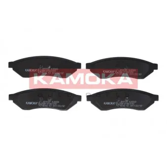 Jeu de 4 plaquettes de frein arrière KAMOKA OEM 96496766