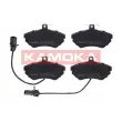 KAMOKA JQ1012902 - Jeu de 4 plaquettes de frein avant