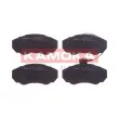KAMOKA JQ1012956 - Jeu de 4 plaquettes de frein avant
