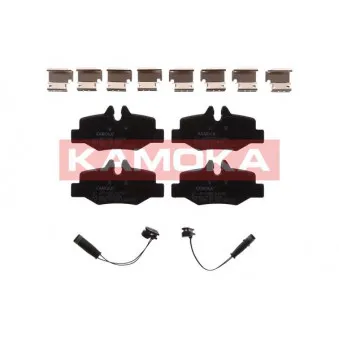 Jeu de 4 plaquettes de frein arrière KAMOKA OEM A0064202120
