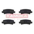 KAMOKA JQ1013148 - Jeu de 4 plaquettes de frein arrière