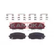 KAMOKA JQ1013566 - Jeu de 4 plaquettes de frein avant