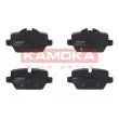 KAMOKA JQ1013612 - Jeu de 4 plaquettes de frein arrière