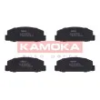 KAMOKA JQ101744 - Jeu de 4 plaquettes de frein arrière
