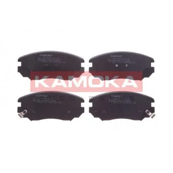 Jeu de 4 plaquettes de frein avant KAMOKA OEM 1605236