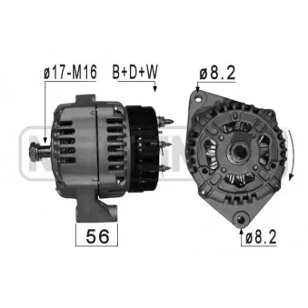 MESSMER 210989A - Alternateur