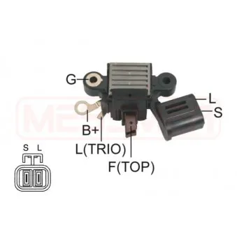 MESSMER 215382 - Régulateur d'alternateur