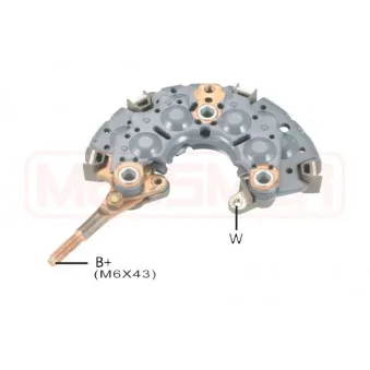 MESSMER 215725 - Pont de diodes, alternateur