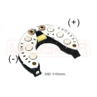 Pont de diodes, alternateur MESSMER [215755]