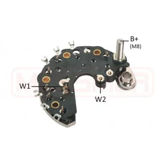 MESSMER 215909 - Pont de diodes, alternateur