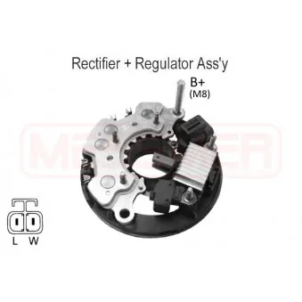 Pont de diodes, alternateur MESSMER [215943]