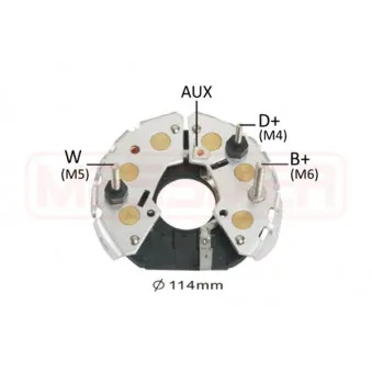 MESSMER 216052 - Pont de diodes, alternateur