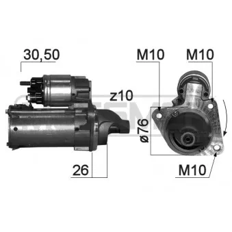MESSMER 220842 - Démarreur