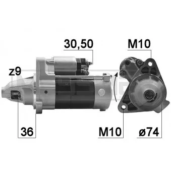 MESSMER 220974A - Démarreur