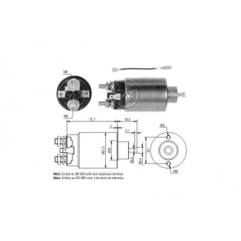 MESSMER ZM1699 - Contacteur, démarreur