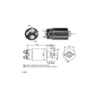 MESSMER ZM1760 - Contacteur, démarreur