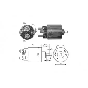 MESSMER ZM410 - Contacteur, démarreur