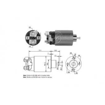 MESSMER ZM4698 - Contacteur, démarreur