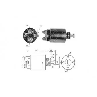MESSMER ZM583 - Contacteur, démarreur