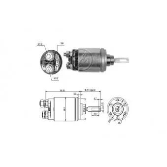MESSMER ZM741 - Contacteur, démarreur