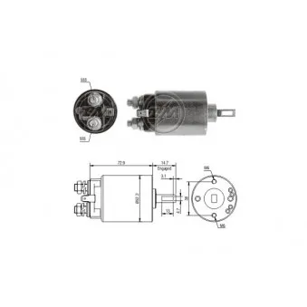 Contacteur, démarreur MESSMER [ZM784]