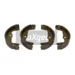 MAXGEAR 19-0220 - Jeu de mâchoires de frein, frein de stationnement