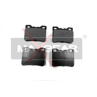 Jeu de 4 plaquettes de frein arrière MAXGEAR OEM 425130