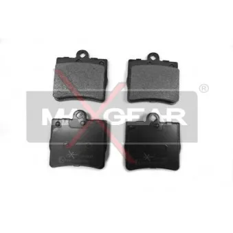 Jeu de 4 plaquettes de frein arrière MAXGEAR OEM 0034202720