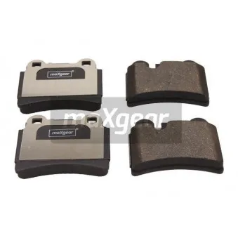 Jeu de 4 plaquettes de frein arrière MAXGEAR OEM 7L6698451B