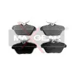 MAXGEAR 19-0433 - Jeu de 4 plaquettes de frein arrière